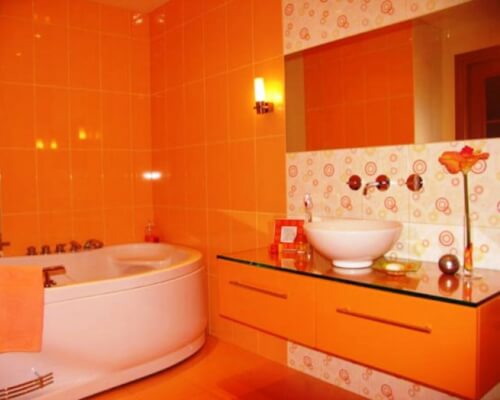 Orange Tiles