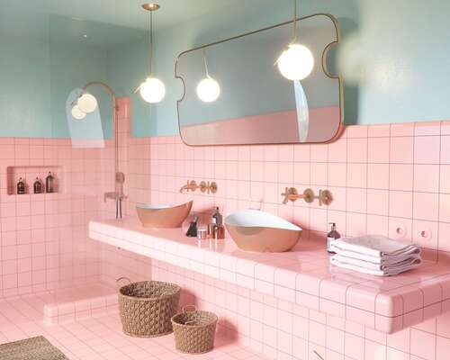 Pink Tiles