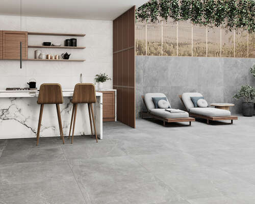 Semi-polished Tiles